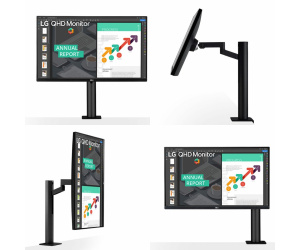 LG 32UN880K 31,5" UHD IPS 60Hz,HDMI, DP,USB-C,ergo