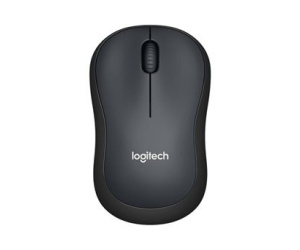 Logitech M220 Silent bežični optički miš, crna