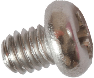 Steel bolt M3 3 mm, 100 pcs.