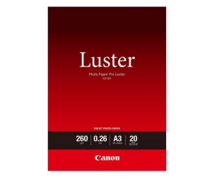Canon Photo Luster Paper LU101 - A3- 20L