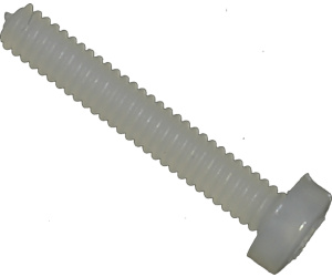 Nylon bolt M3 20 mm, 100 pcs.