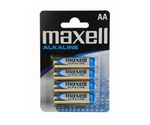 Maxell alkalne baterije LR-6/AA, 4 komada