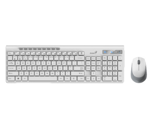 Genius SlimStar 8230, bež. tipkovnica i miš,silent