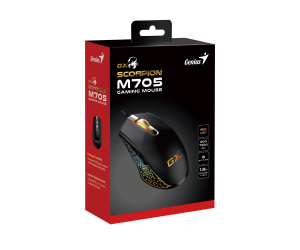 Genius Scorpion M705, igraći miš, RGB, 7200dpi