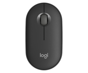 Logitech Pebble M350s, bežični miš, grafitno sivi