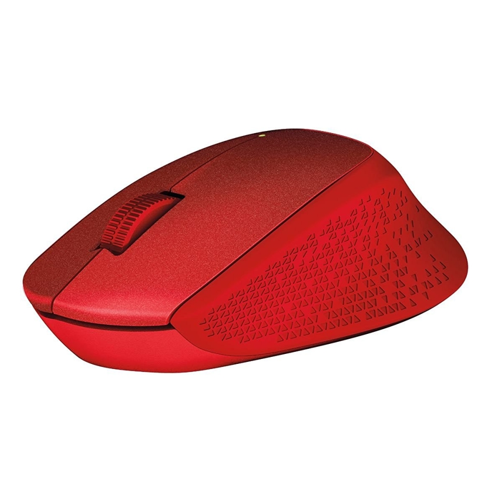 Logitech M330 Silent+ bežični optički miš, crvena - Slika 3