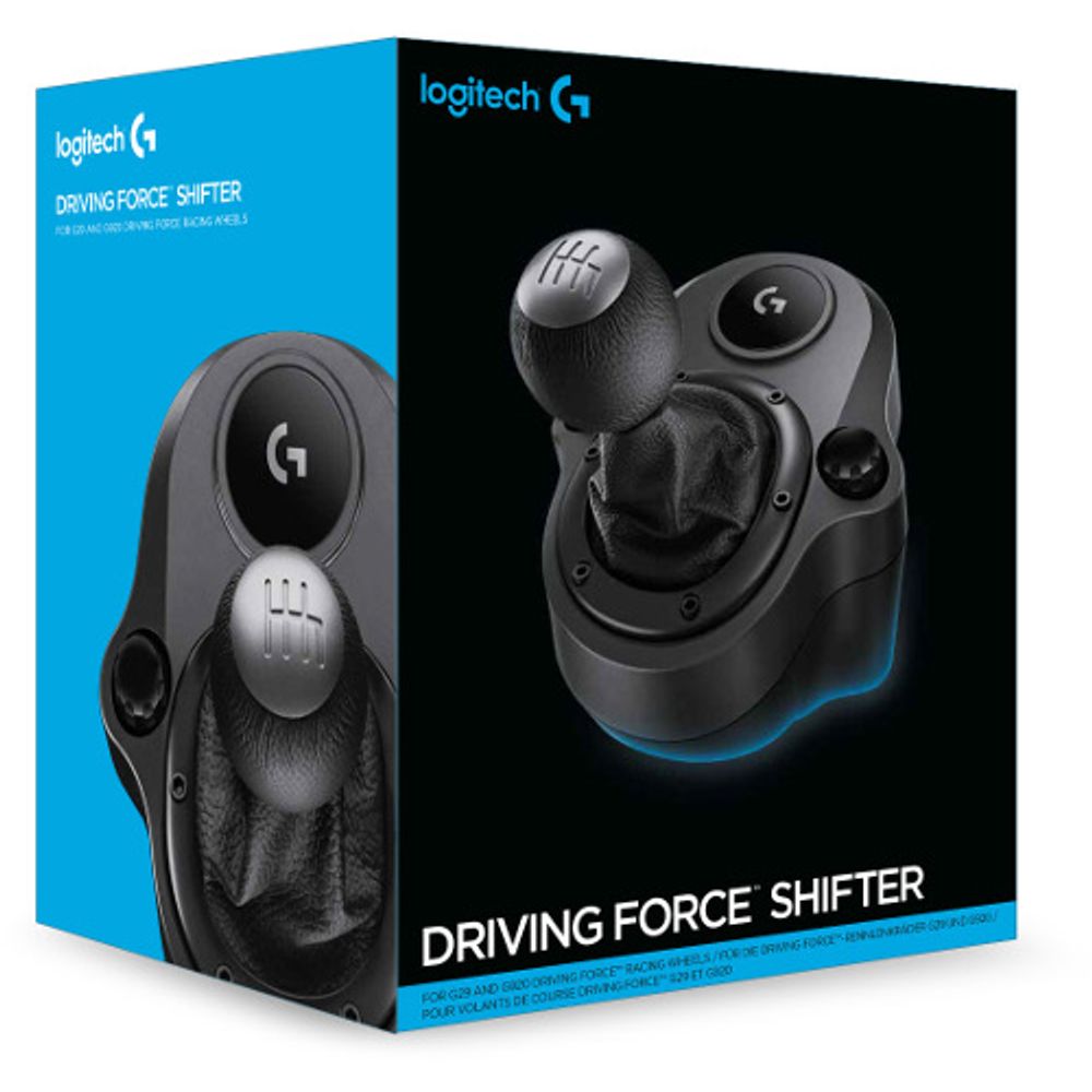Logitech Driving Force mjenjač za volan, crna