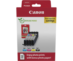 Canon multipack CLI-581 BK C M Y - Photo Pack