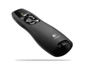 Logitech R400 bežični prezenter, crna