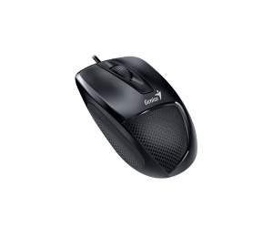 Genius DX-150X, ergonomski miš, USB, 1000dpi, crni